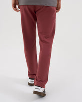Men's Lightweight Terry Trackpants - Rose Wood